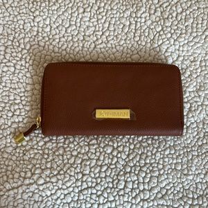 Joy & Iman Leather Clutch